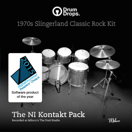 1970s Slingerland Classic Rock Kit Kontakt Pack